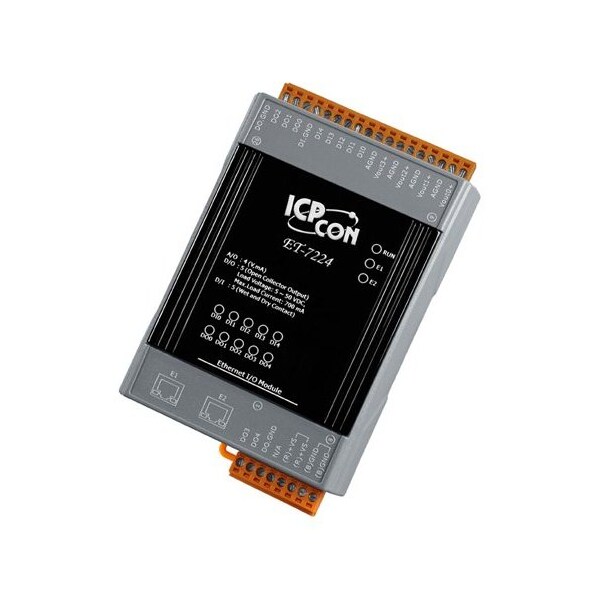 Icp Das 4 Channel AO, 5 Channel DI and 5 Channel DO ET-7224 - main